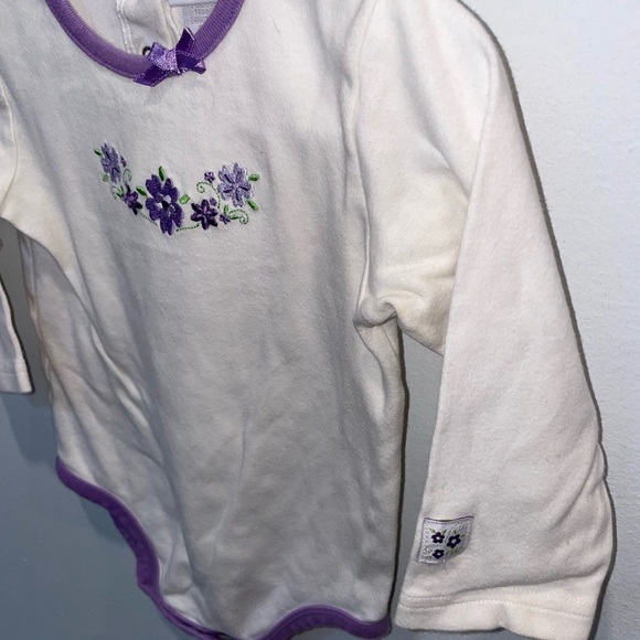 5/$15 VINTAGE Sears baby Floral Embroidered Baby Onesie - Picture 3 of 5